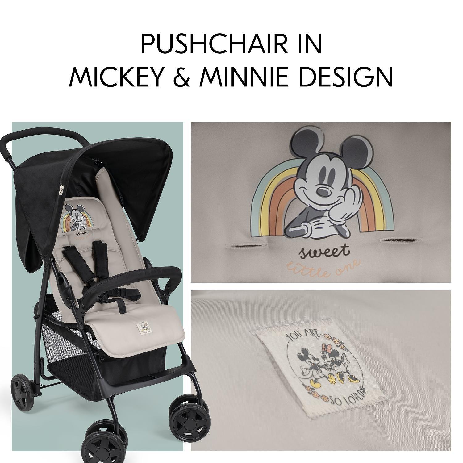 Детска Лятна Количка Sport Mickey & Minnie Black Hauck