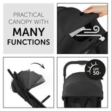 Детска Лятна Количка Travel N Care Black Hauck
