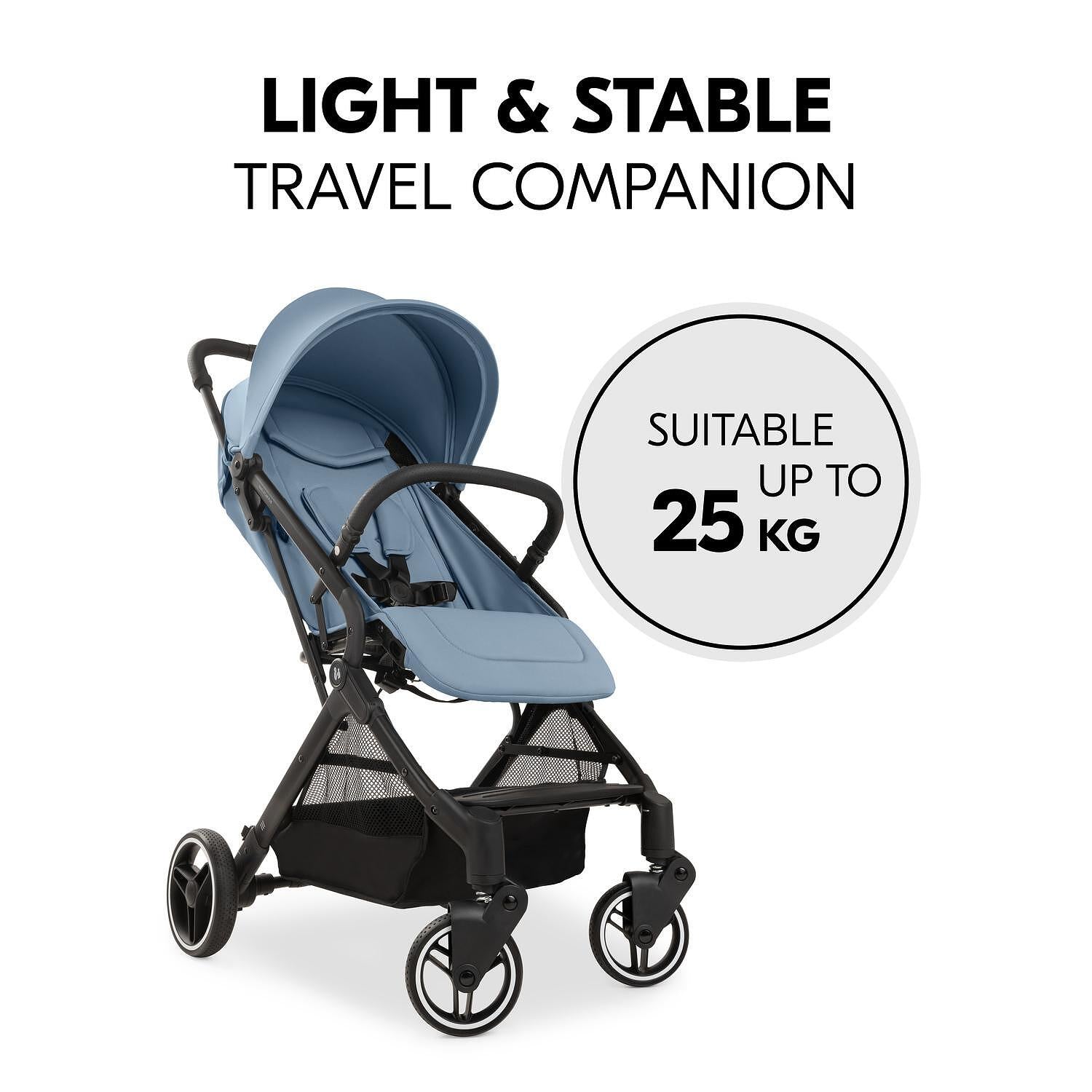 Детска Лятна Количка Travel N Care Plus Dusty Blue Hauck