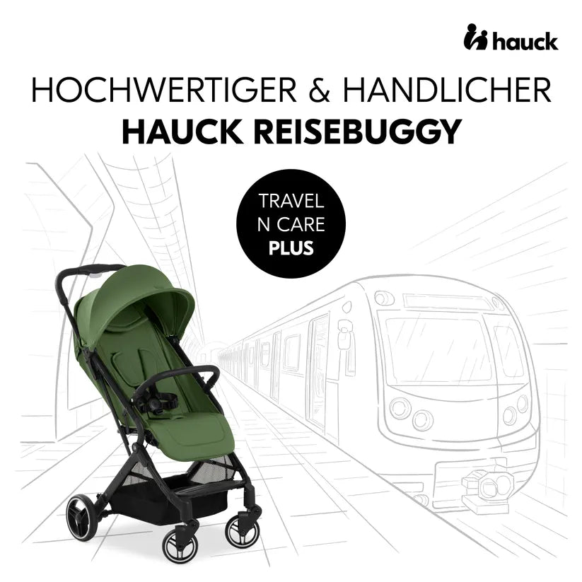 Детска Лятна Количка Travel N Care Plus Green Hauck