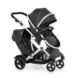Детска Количка За Близнаци Duett 2 Black Hauck