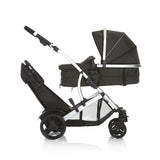 Детска Количка За Близнаци Duett 2 Black Hauck