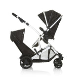 Детска Количка За Близнаци Duett 2 Black Hauck