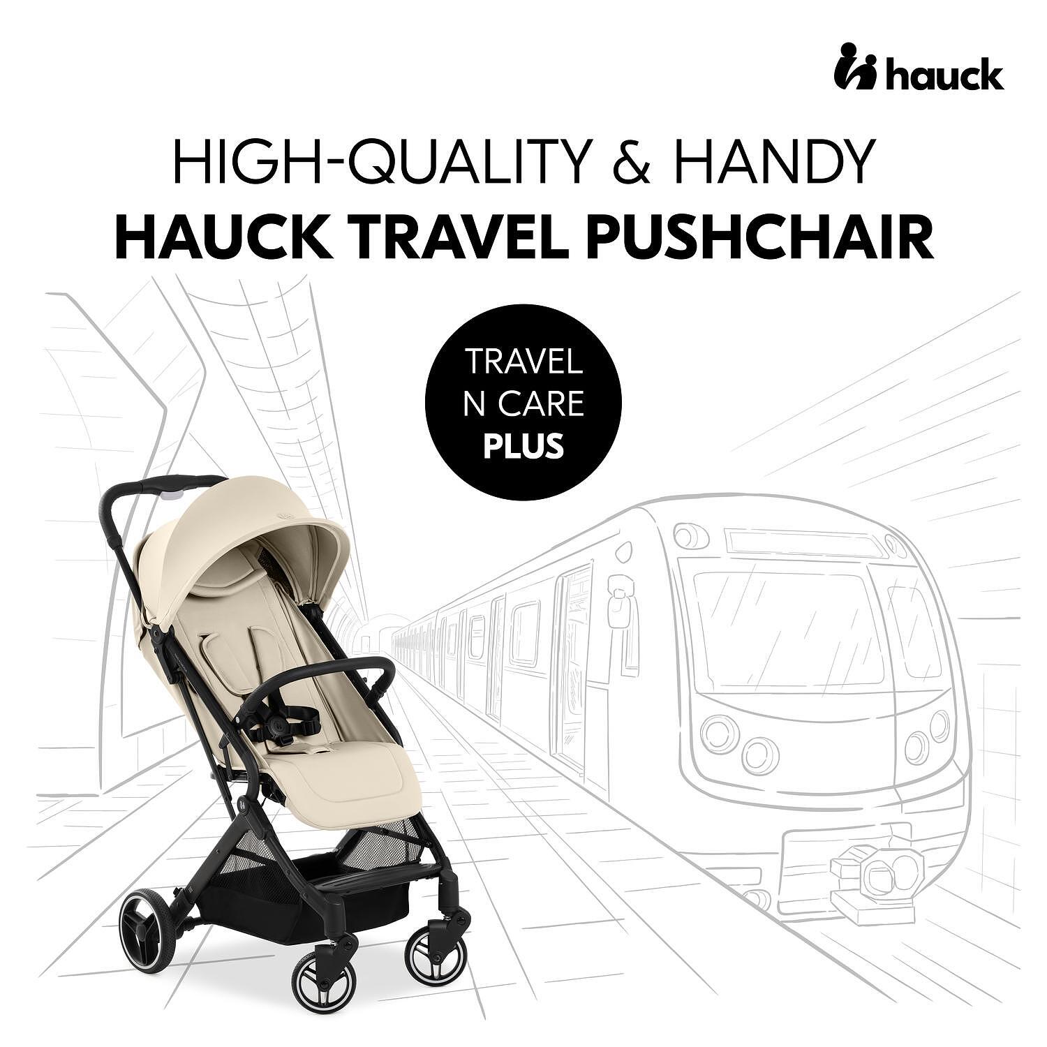 Детска Лятна Количка Travel N Care Plus Vanilla Hauck