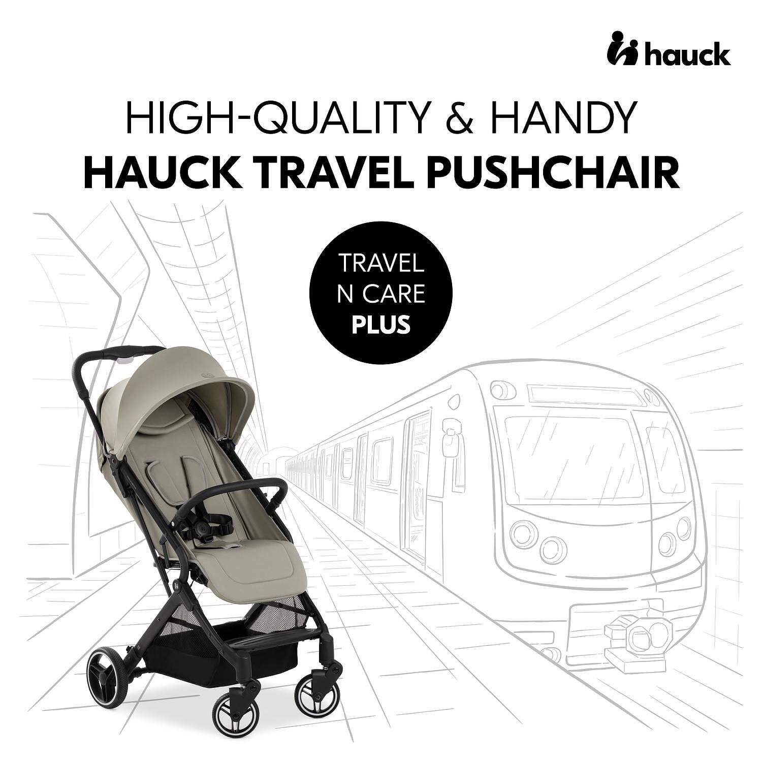 Детска Лятна Количка Travel N Care Plus Velvet Olive Green Hauck