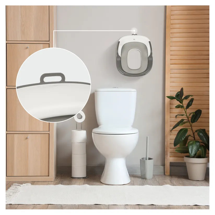 Детска Седалка За Тоалетна Чиния Toilet Baby Seat Grey Hauck