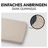 Детски Чаршаф За Сгъваем Матрак Travel Bed Mattress Cover Beige Hauck