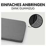 Детски Чаршаф За Сгъваем Матрак Travel Bed Mattress Cover Dark Grey Hauck