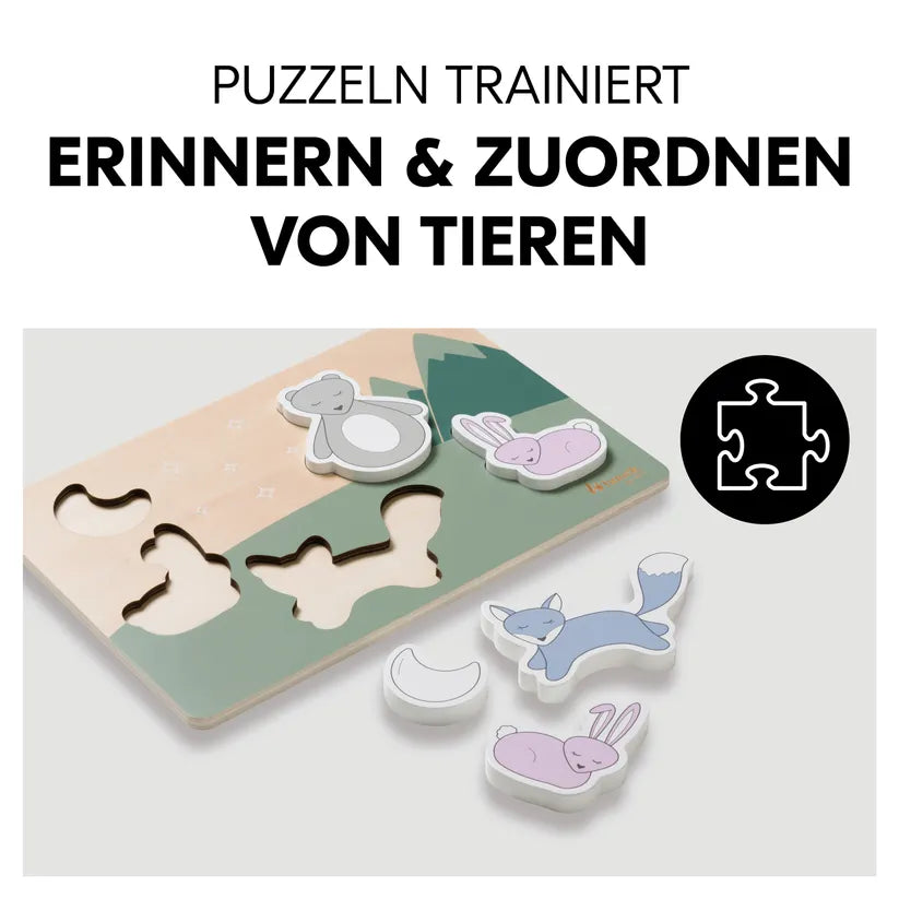 Детски Пъзел Puzzle N Fit Forest Hauck