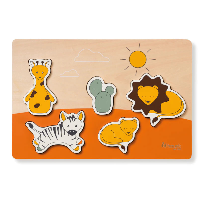 Детски Пъзел Puzzle N Fit Safari Hauck