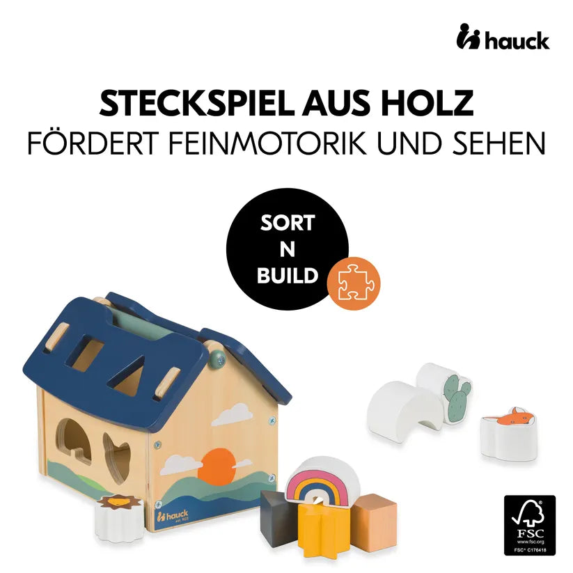 Детски Пъзел Sort N Build Hauck