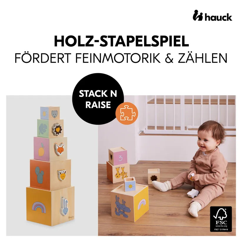Детски Пъзел Stack N Raise Hauck