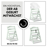 Детско Столче За Хранене Alpha+b Mint Hauck
