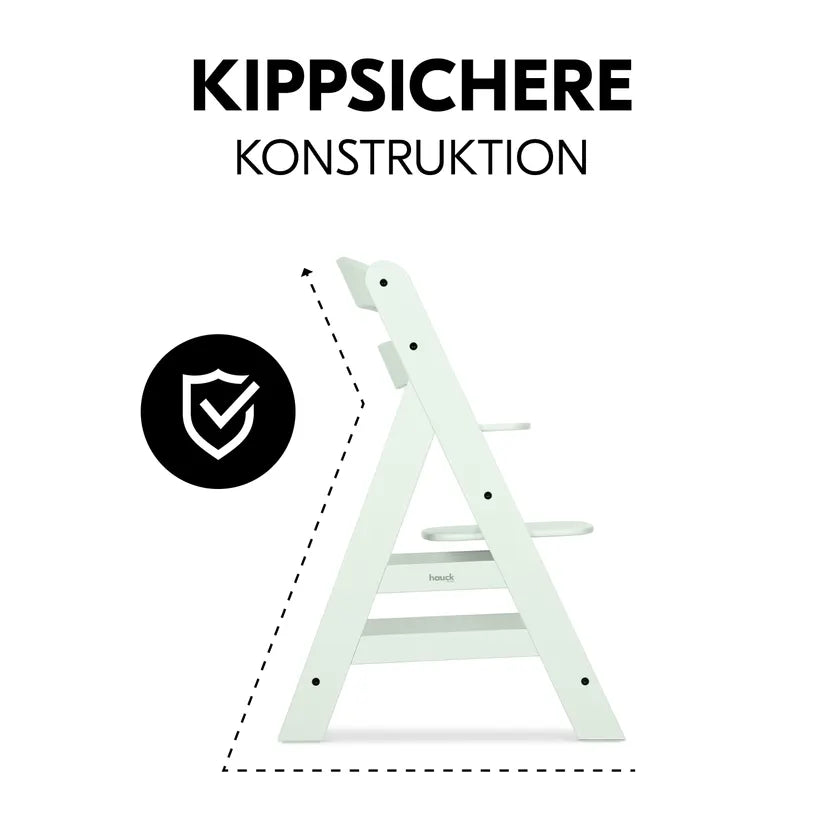 Детско Столче За Хранене Alpha+b Mint Hauck
