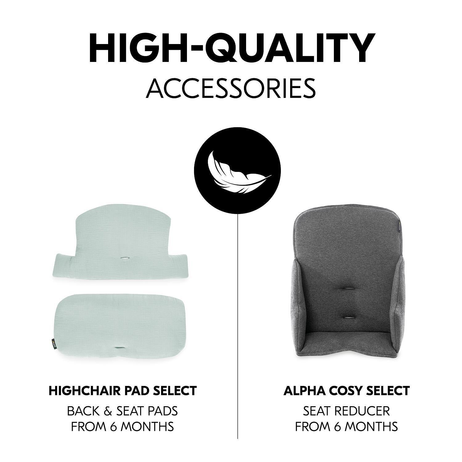 Детско Столче За Хранене Alpha+b Natural Hauck
