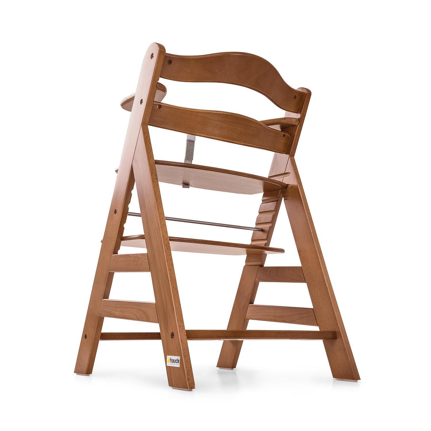 Детско Столче За Хранене Alpha+b Walnut Hauck