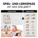 Детско Столче За Хранене Arketa N Play Whitewashed Mint Hauck