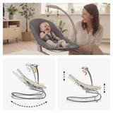 Детско Столче За Хранене Sit N Relax 3в1 Beige Hauck