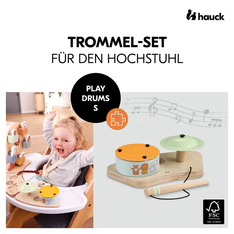 Играчка За Стол За Хранене Play Drums S Animals Hauck