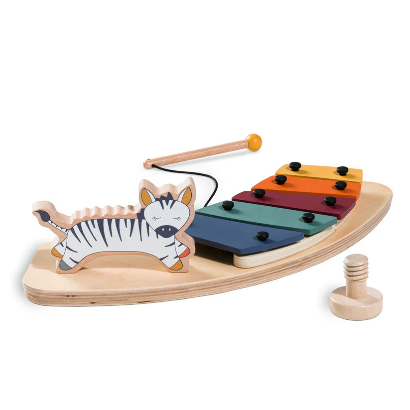 Играчка За Стол За Хранене Play Music Zebra Hauck