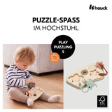 Играчка За Стол За Хранене Play Puzzling S Turtle & Flower Hauck