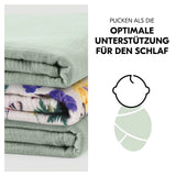 Комплект Пелени От Муселин 3 Бр Cuddle N Clean Sage Beige Floral Hauck