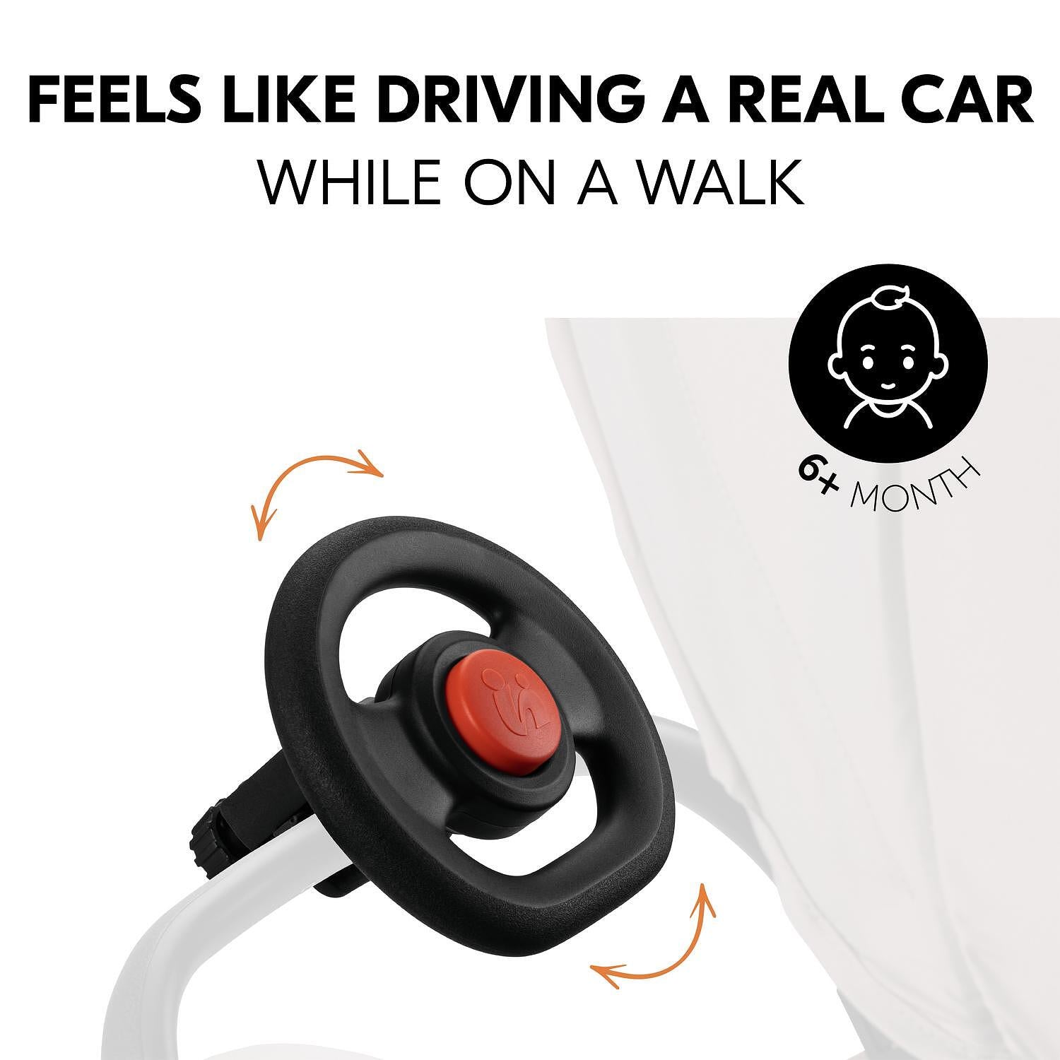 Кормило За Бебешка Количка Pushchair Steering Wheel Hauck