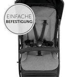 Подложка За Количка Pushchair Seat Liner Charcoal Hauck