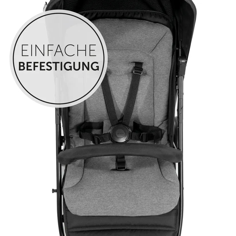Подложка За Количка Pushchair Seat Liner Charcoal Hauck