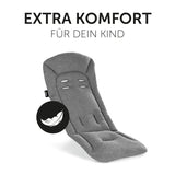 Подложка За Количка Pushchair Seat Liner Charcoal Hauck