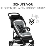 Подложка За Количка Pushchair Seat Liner Charcoal Hauck