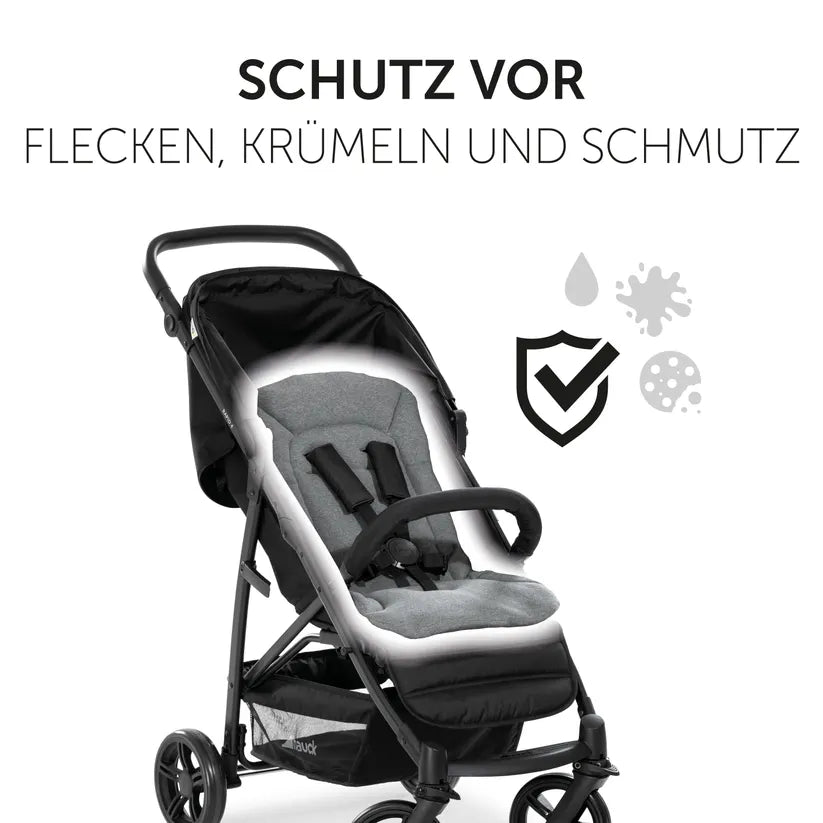Подложка За Количка Pushchair Seat Liner Charcoal Hauck
