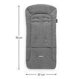 Подложка За Количка Pushchair Seat Liner Charcoal Hauck