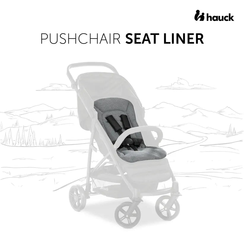 Подложка За Количка Pushchair Seat Liner Flowers Rose Hauck
