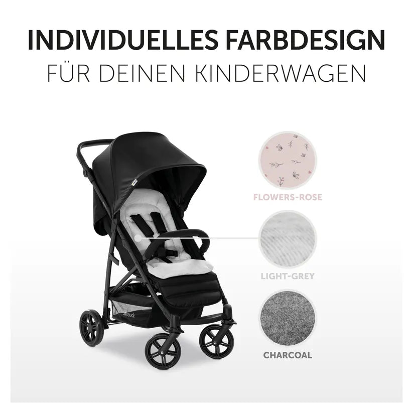 Подложка За Количка Pushchair Seat Liner Light Grey Hauck