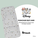 Подложка За Количка Pushchair Seat Liner Mickey & Minnie Grey Hauck