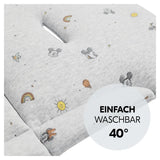 Подложка За Количка Pushchair Seat Liner Mickey & Minnie Grey Hauck