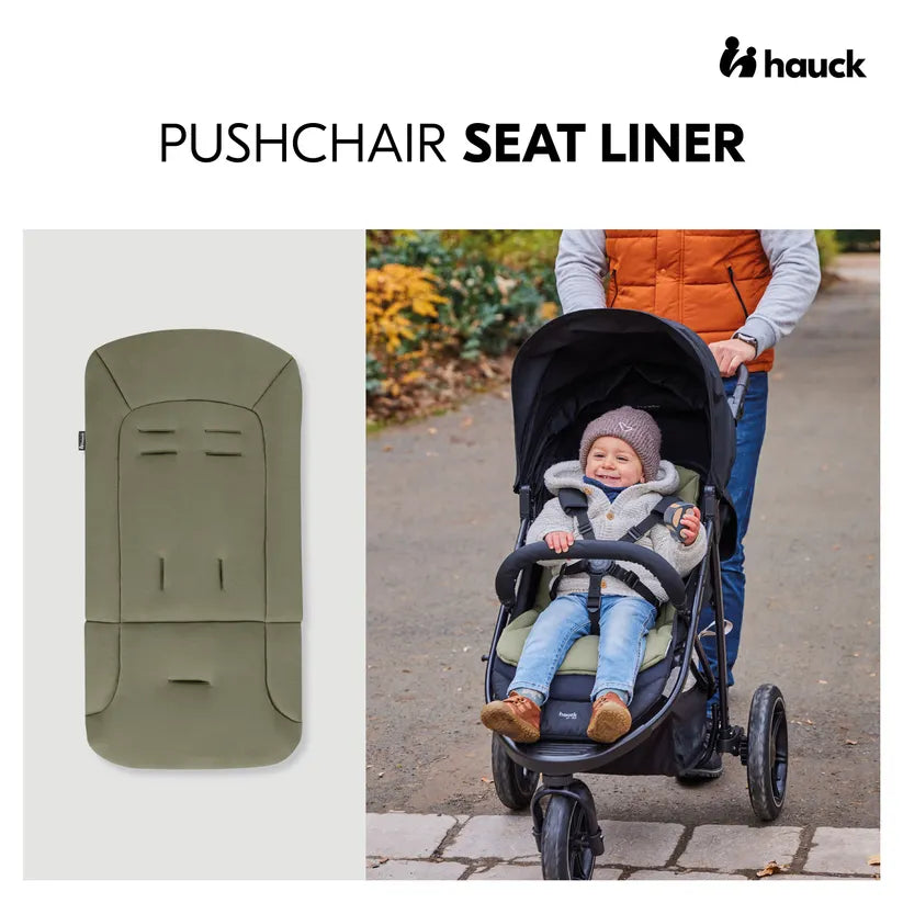 Подложка За Количка Pushchair Seat Liner Olive Hauck