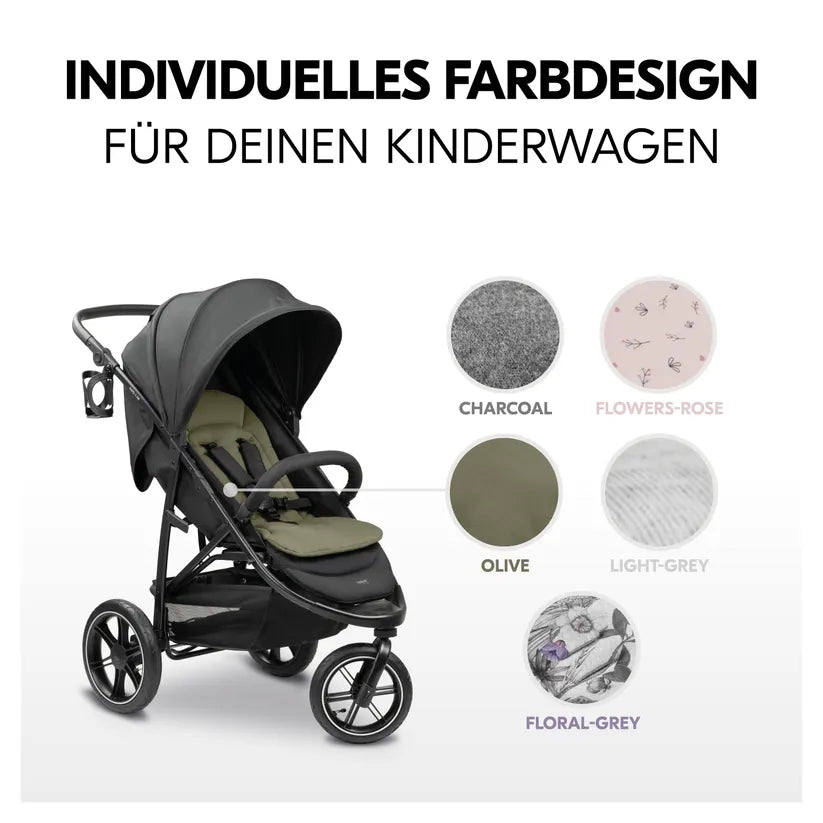 Подложка За Количка Pushchair Seat Liner Olive Hauck