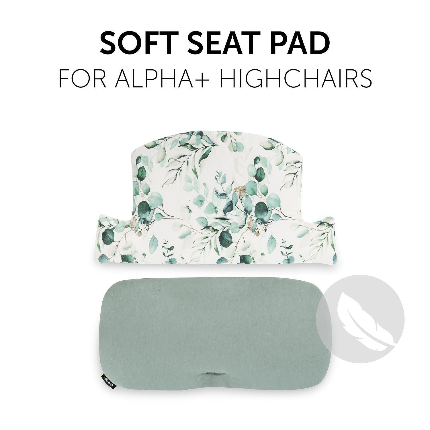 Подложка За Стол За Хранене Highchair Pad Select Jersey Leaves Mint Hauck