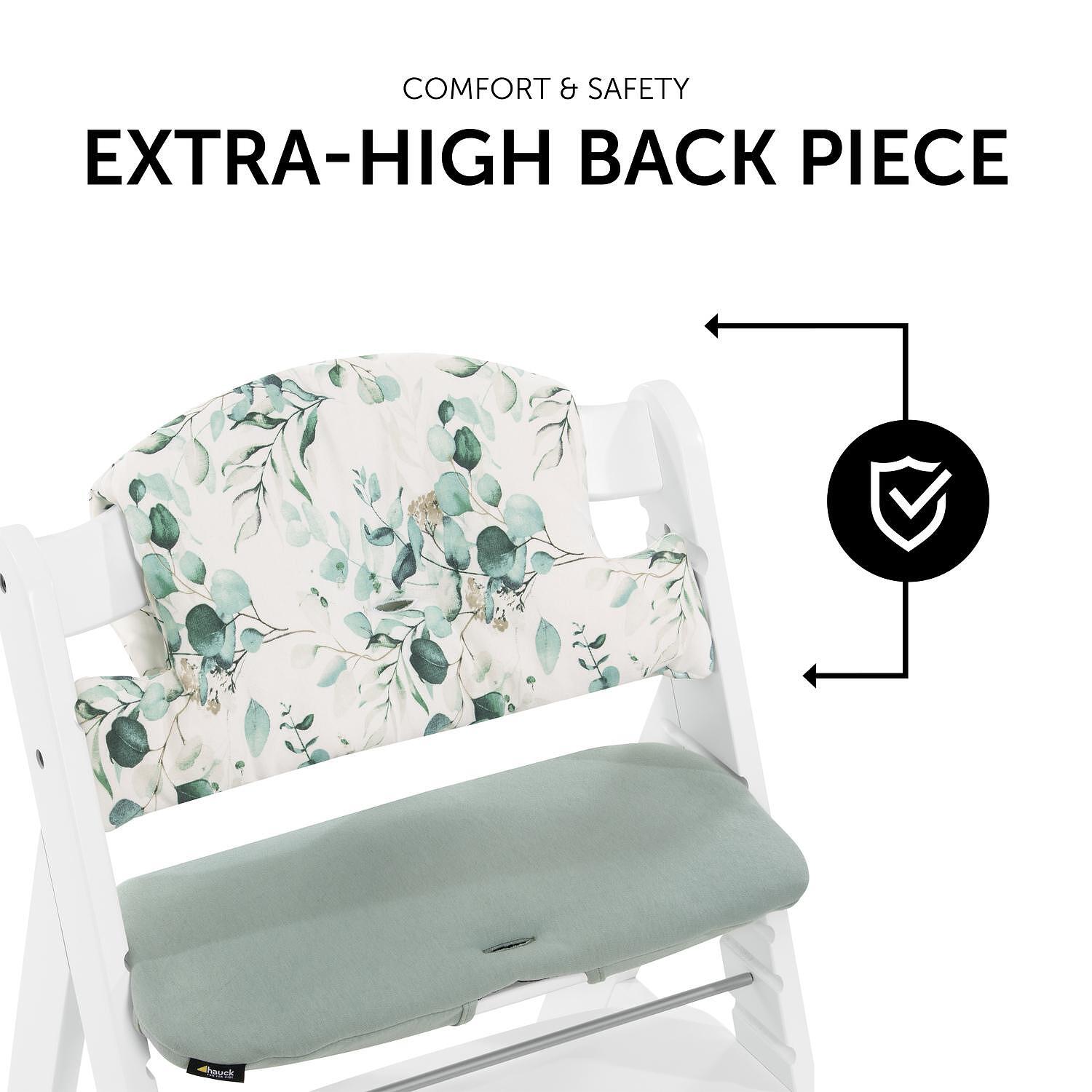 Подложка За Стол За Хранене Highchair Pad Select Jersey Leaves Mint Hauck
