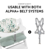 Подложка За Стол За Хранене Highchair Pad Select Jersey Leaves Mint Hauck