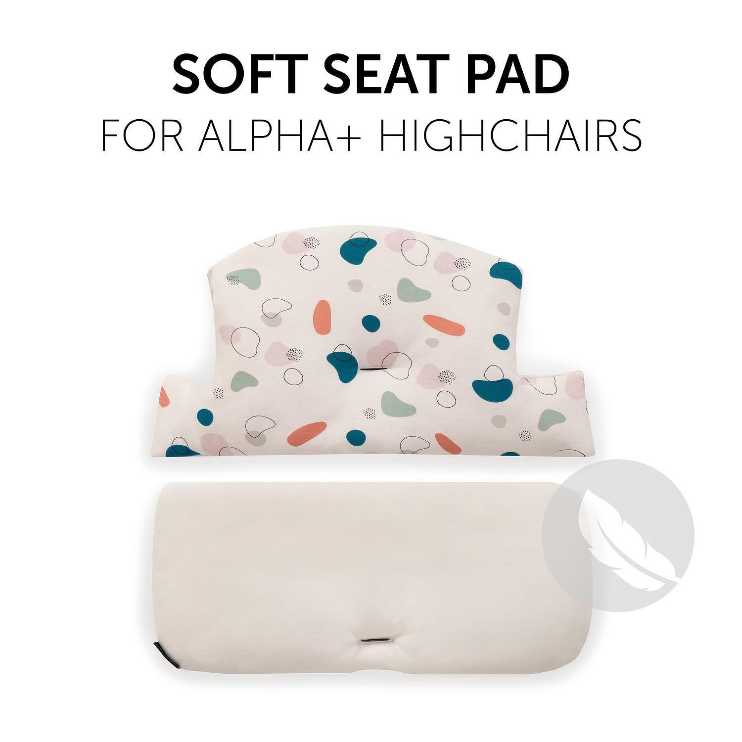 Подложка За Стол За Хранене Highchair Pad Select Jersey Organic Hauck