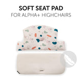 Подложка За Стол За Хранене Highchair Pad Select Jersey Organic Hauck