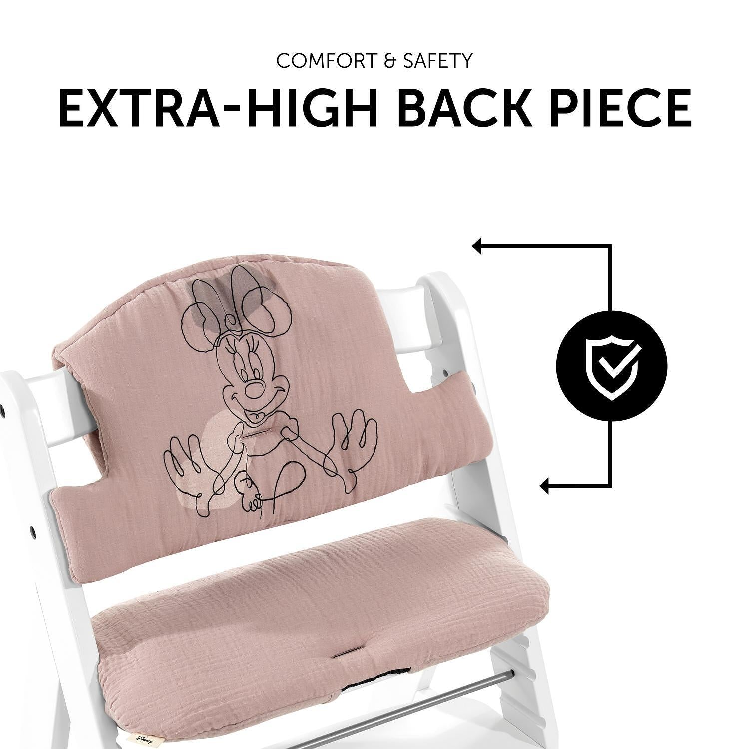 Подложка За Стол За Хранене Highchair Pad Select Minnie Mouse Rose Hauck