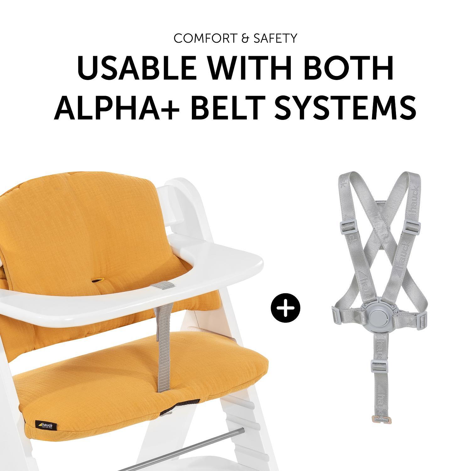 Подложка За Стол За Хранене Highchair Pad Select Muslin Honey Hauck