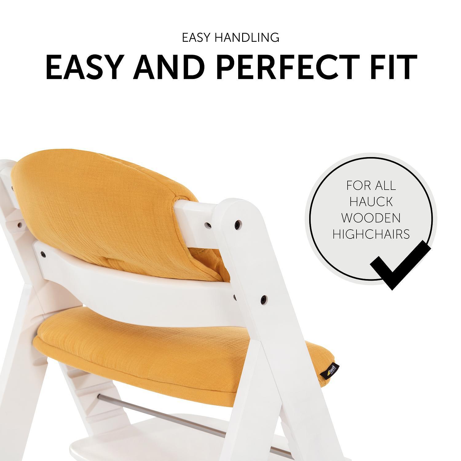 Подложка За Стол За Хранене Highchair Pad Select Muslin Honey Hauck