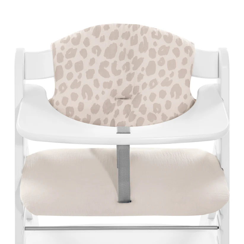 Подложка За Стол За Хранене Highchair Pad Select Muslin Leo Natural Hauck
