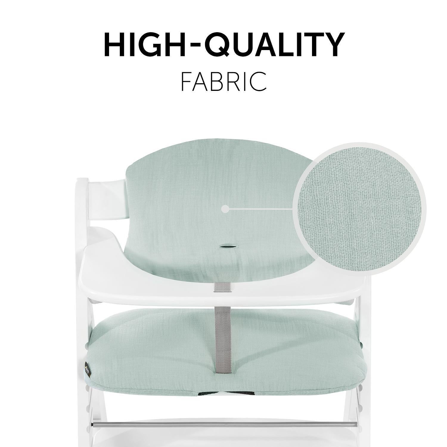 Подложка За Стол За Хранене Highchair Pad Select Muslin Mint Hauck