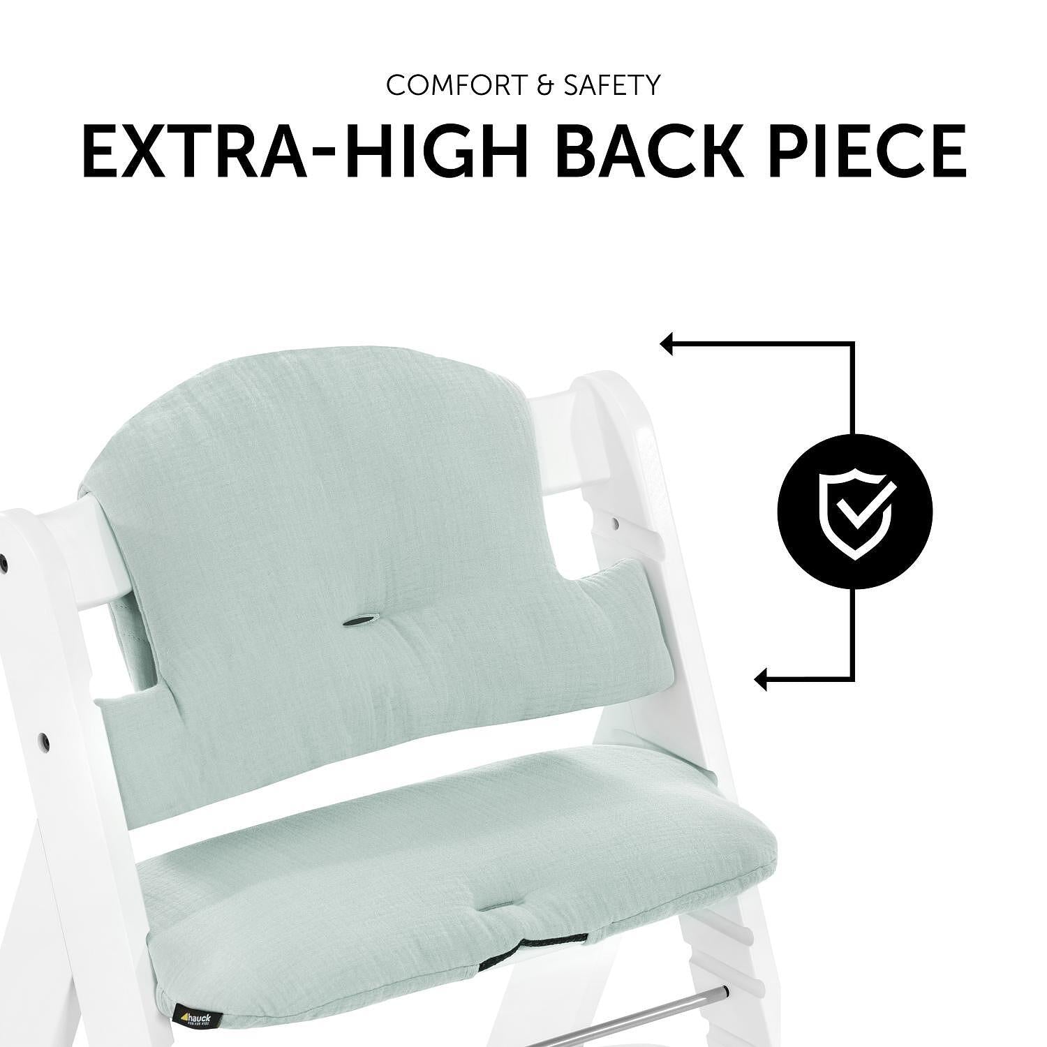 Подложка За Стол За Хранене Highchair Pad Select Muslin Mint Hauck